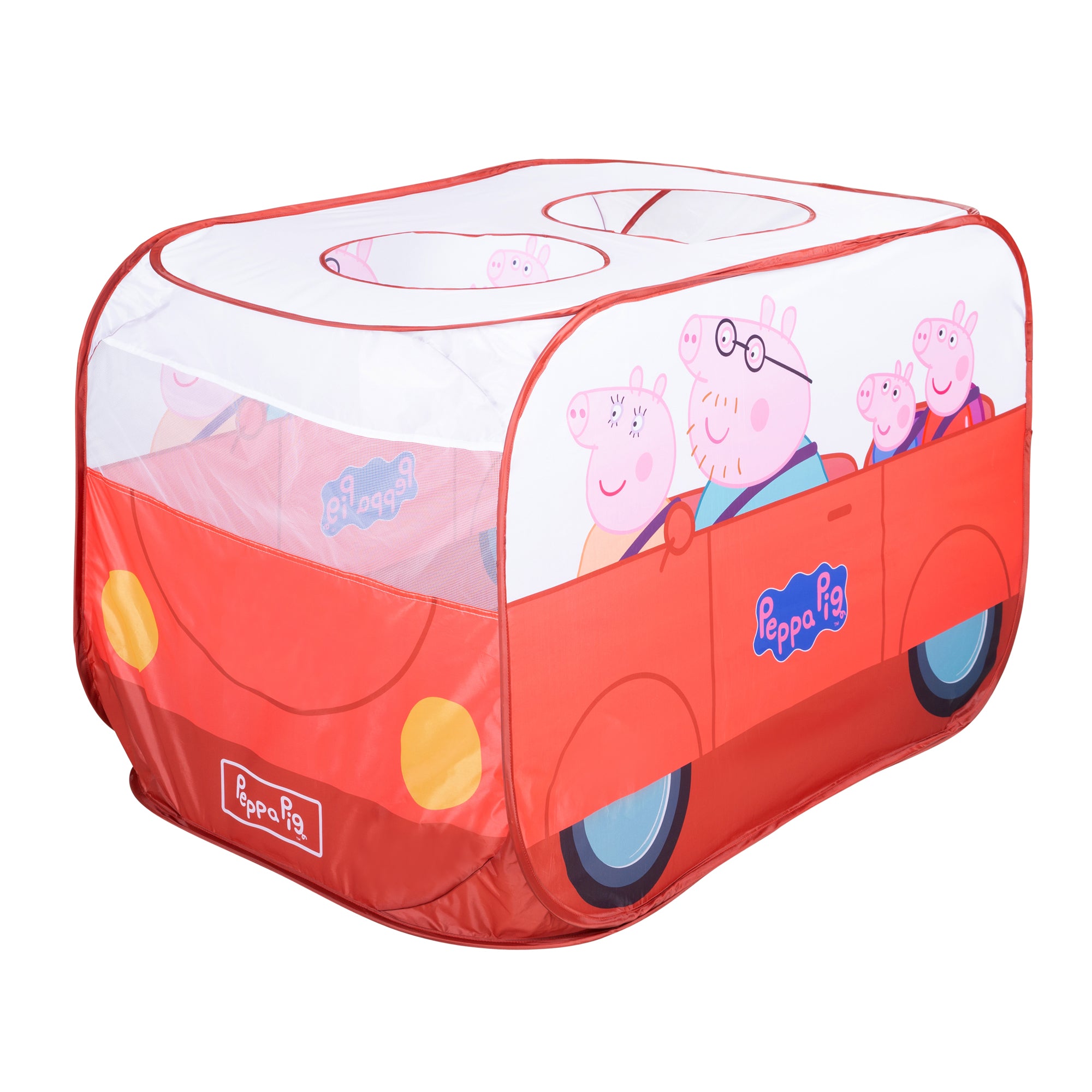 Roba 98353PP1 Pop Up Spielbus Peppa Pig rot – Spielen & Spaß - Bild 1 Roba 98353PP1 Pop Up Spielbus Peppa Pig rot – Spielen & Spaß - rot - Spielen & Spaß - Produktbild 1