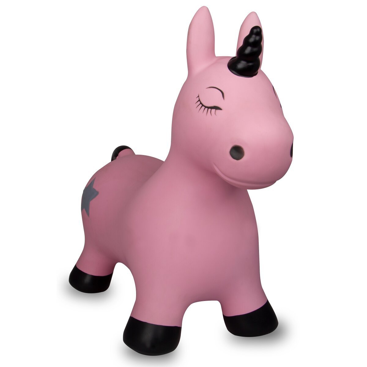 JAMARA Hüpftier Einhorn HoppyDoo pink mit Pumpe ab 12 Monaten