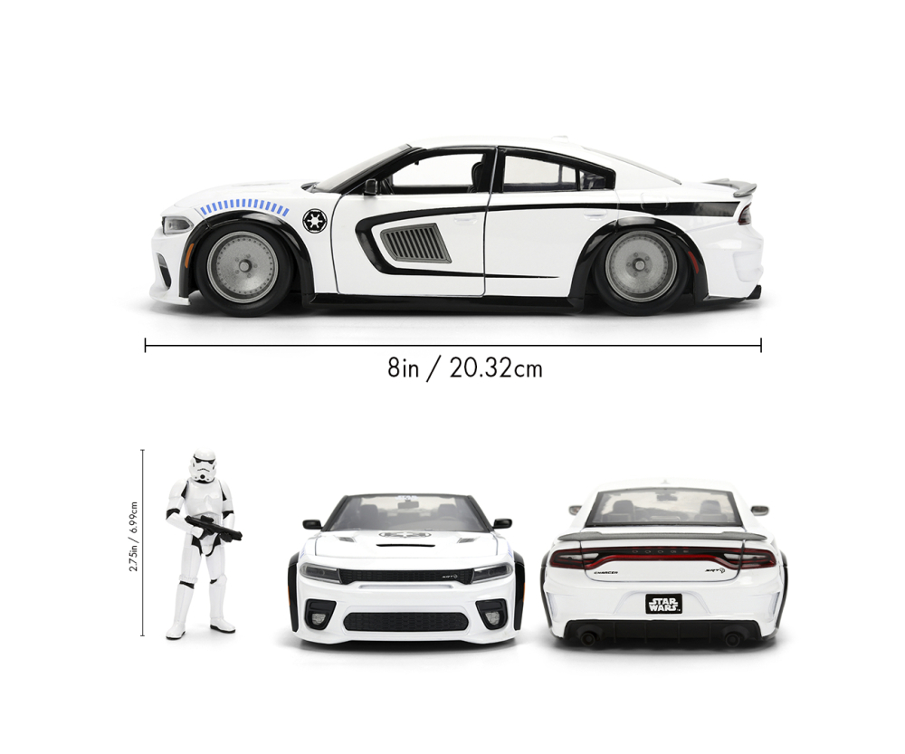 Jada Star Wars Storm Trooper Dodge 1:24 Jada Star Wars Storm Trooper Dodge 1:24