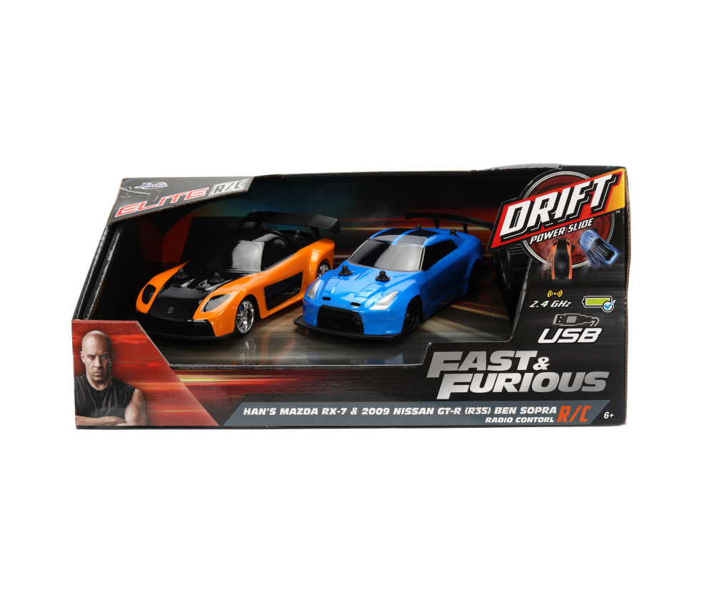 Jada RC Fast&Furious Drift Twin Pack 1:24