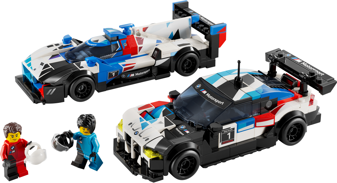 LEGO® Speed Champions BMW M4 GT3 & BMW M Hybrid V8 76922 Spielzeug, Formel Eins, Fahrzeug, Maschine, Rad