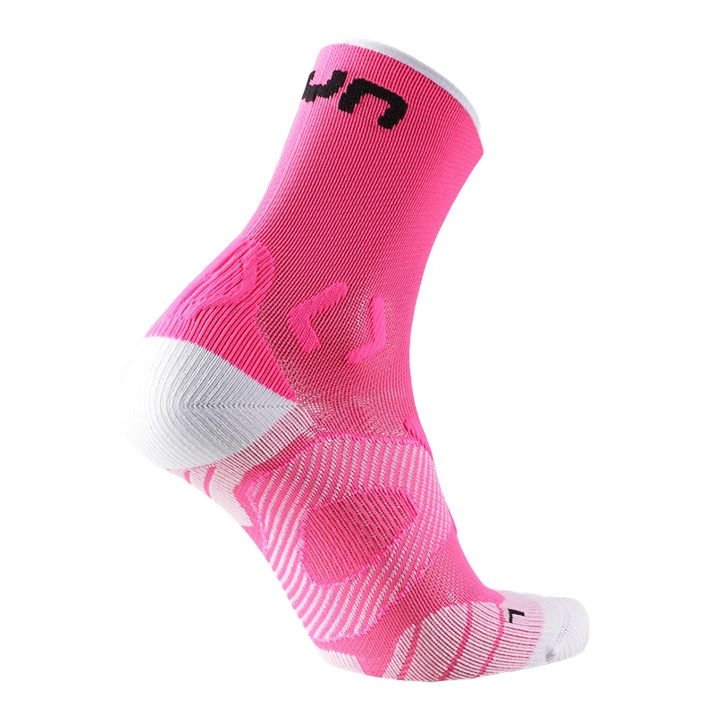 UYN Damen Laufsocken Runner's One Short S100272P603 - Pink Fluo/Weiß UYN Damen Laufsocken Runner's One Short S100272P603 - Pink Fluo/Weiß