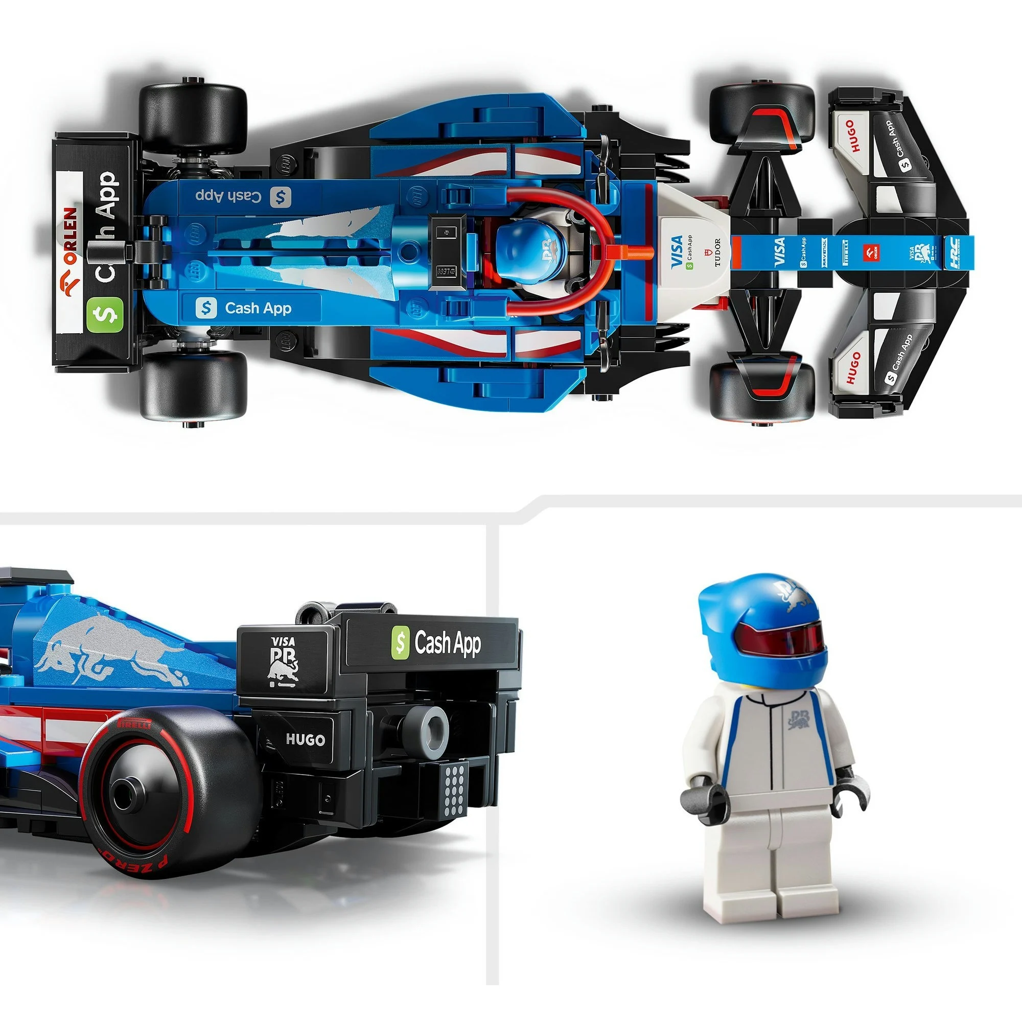 LEGO® Speed Champions Visa Cash App RB VCARB 01 F1 Rennauto 77246 LEGO® Speed Champions Visa Cash App RB VCARB 01 F1 Rennauto 77246