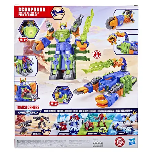 Transformers Cyberworld Scorponok Strike Battle Transformers Cyberworld Scorponok Strike Battle