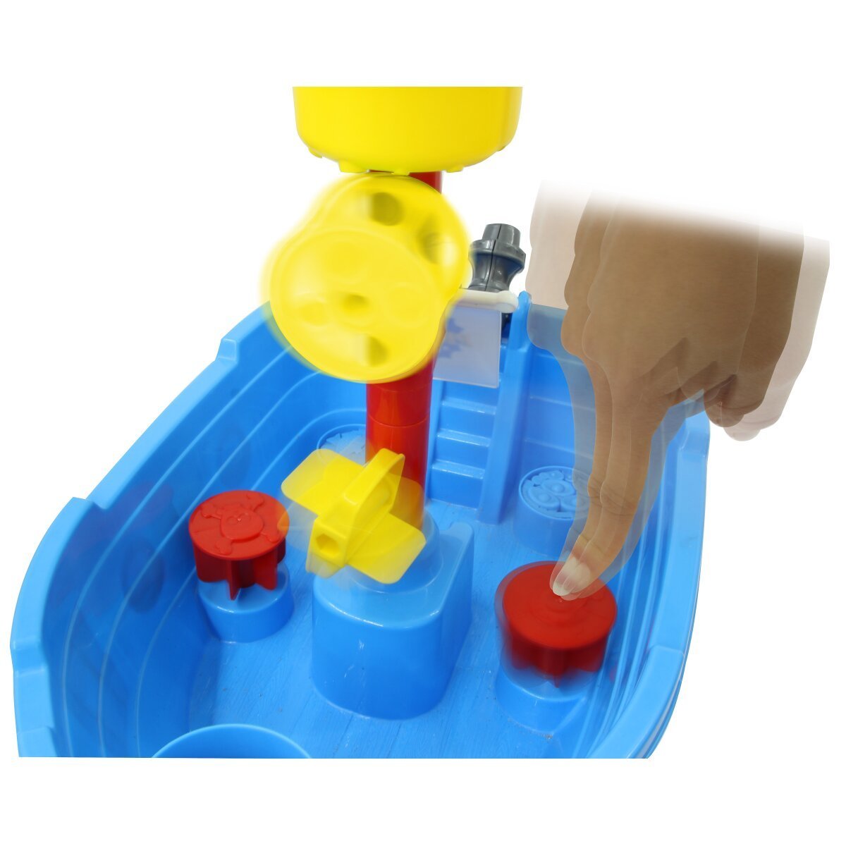 JAMARA Sand- und Wasserspieltisch Pirat Jack 21 Teile ab 24 Monaten