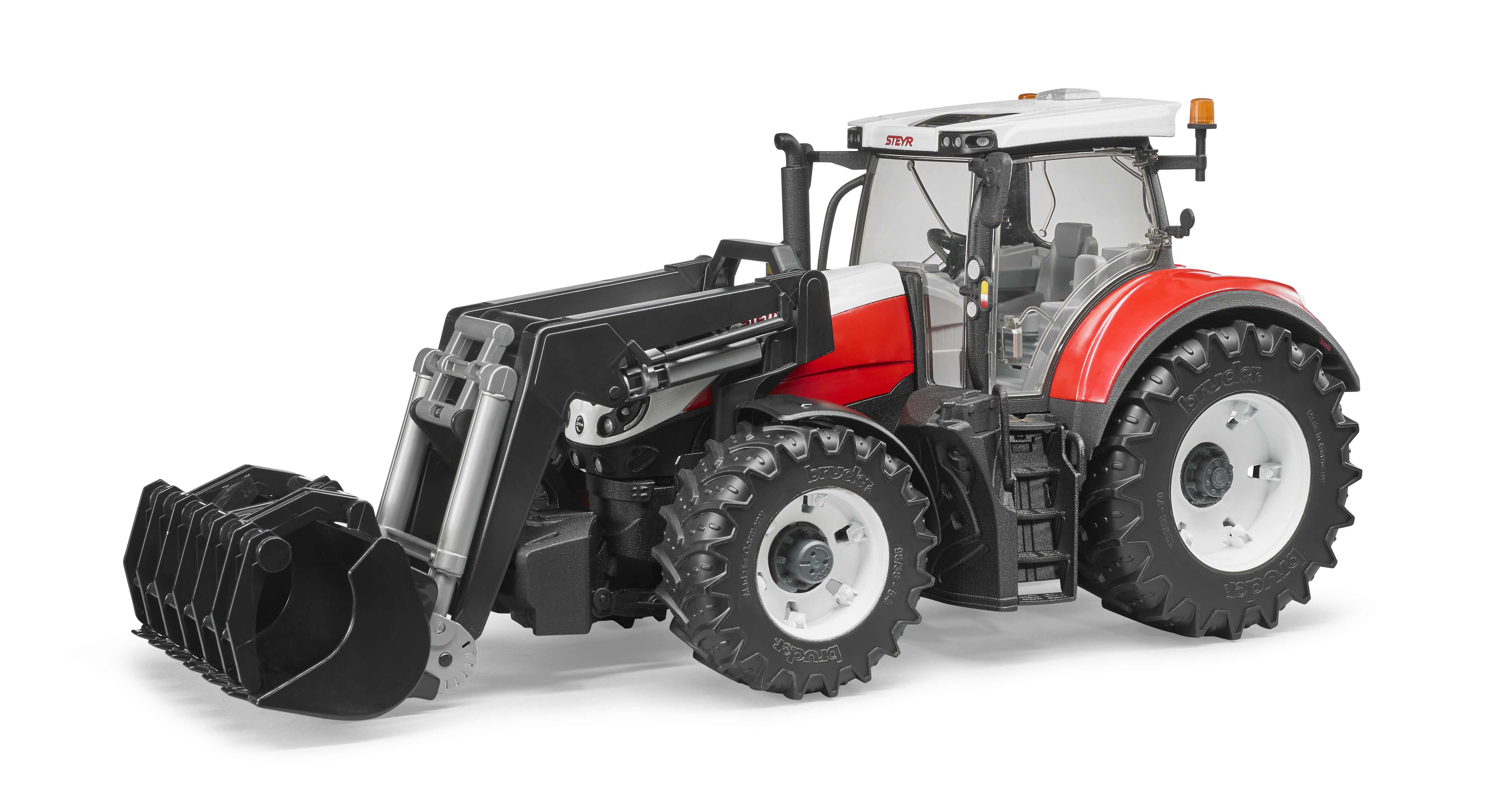 BRUDER 03181 - Steyr 6300 Terrus CVT mit Frontlader BRUDER 03181 - Steyr 6300 Terrus CVT mit Frontlader