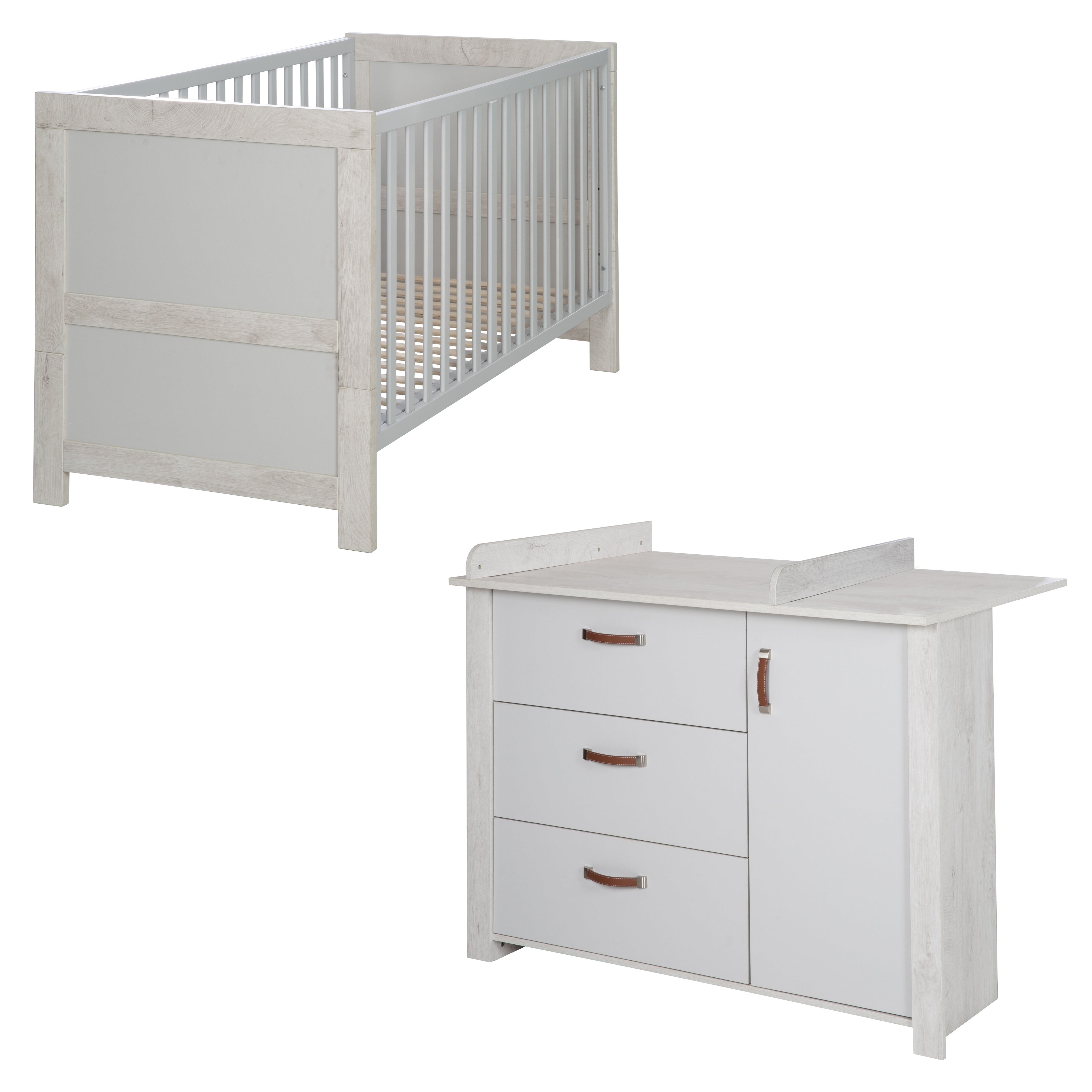 Roba 1015816 Kinderzimmerset Mila grau – Kinderzimmer Set - Bild 1 Roba 1015816 Kinderzimmerset Mila grau – Kinderzimmer Set - grau - Kinderzimmer Set - Produktbild 1
