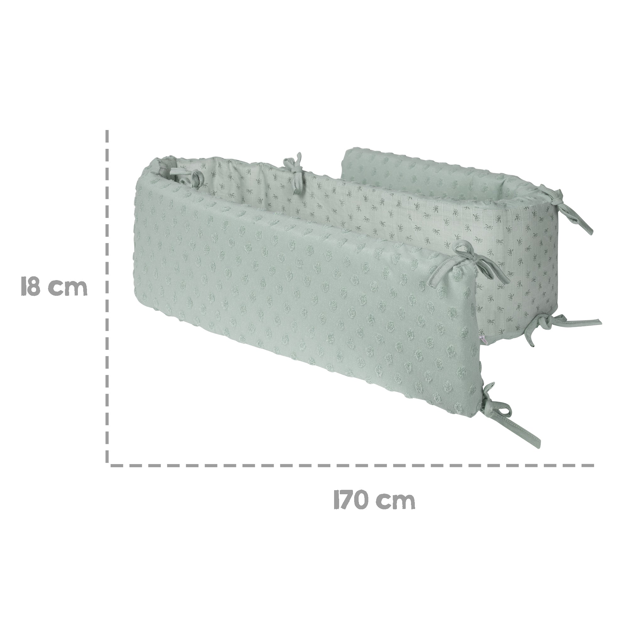 Roba 204092G240 Nestchen Lil Planet frosty green – Babynester - Produktbild 5