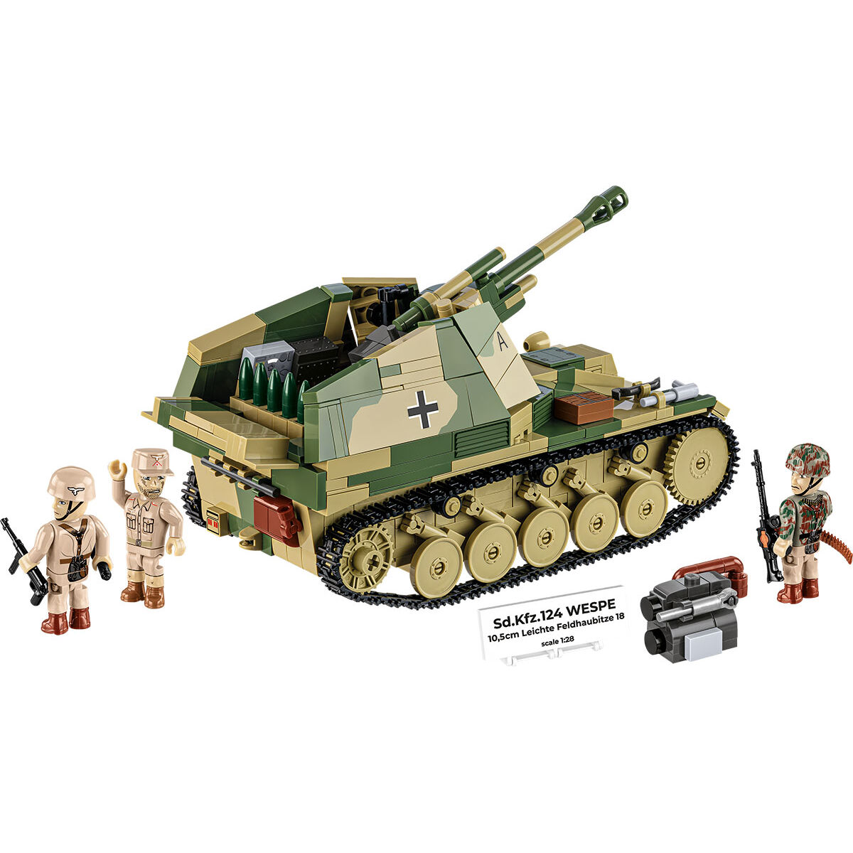 COBI 2598 - WESPE Leichte Feldhaubitze 18/2 - Bild 6 COBI 2598 - WESPE Leichte Feldhaubitze 18/2 - Bild 6