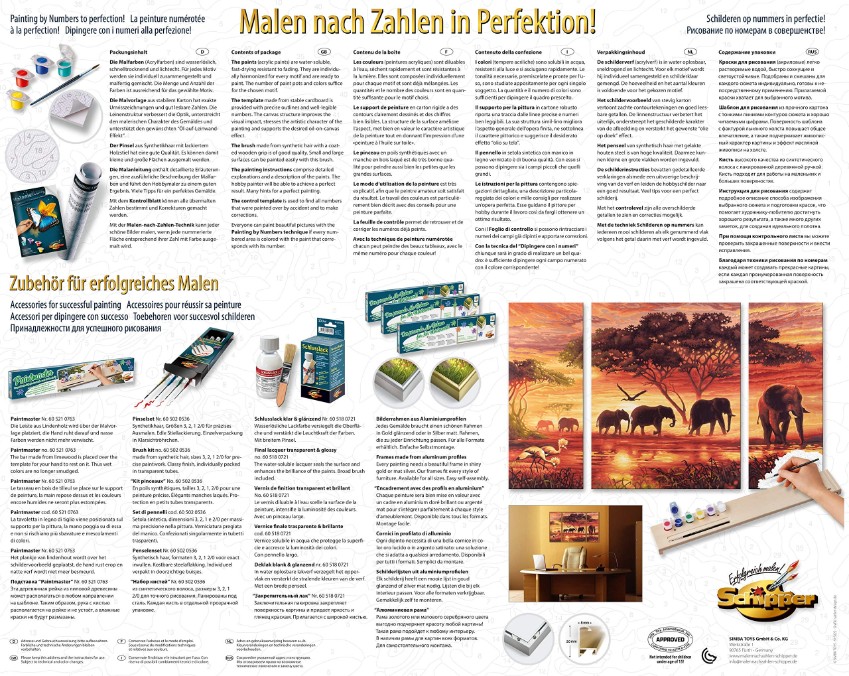Schipper Mnz - Elefanten-Karawane - Exotische Natur Als Panorama-Kunstwerk 609260455 Werbung, Plakat, Seite, Text