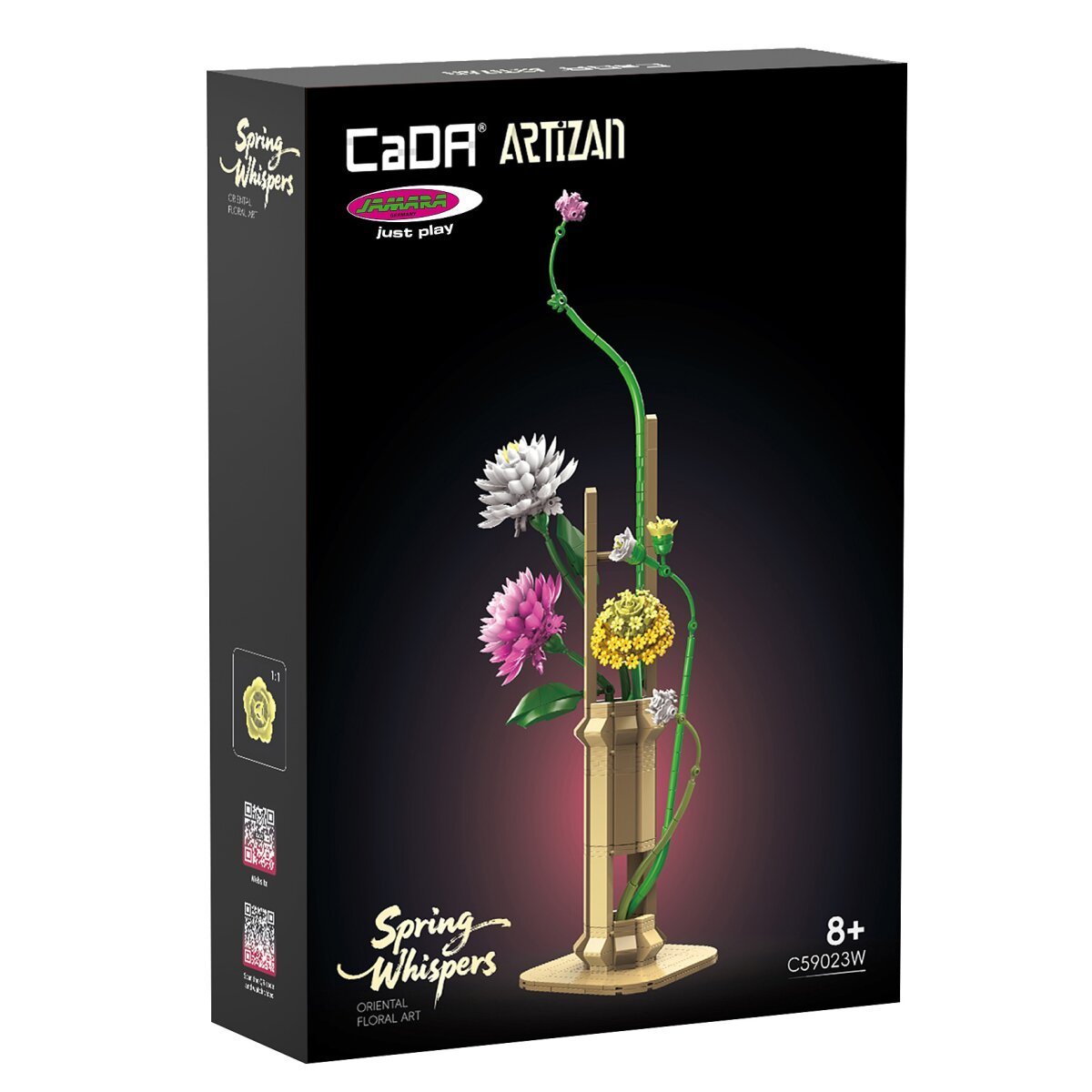 JAMARA CaDA Blumenstrauß Frühling 1:1 Bricks ab 8 Jahren