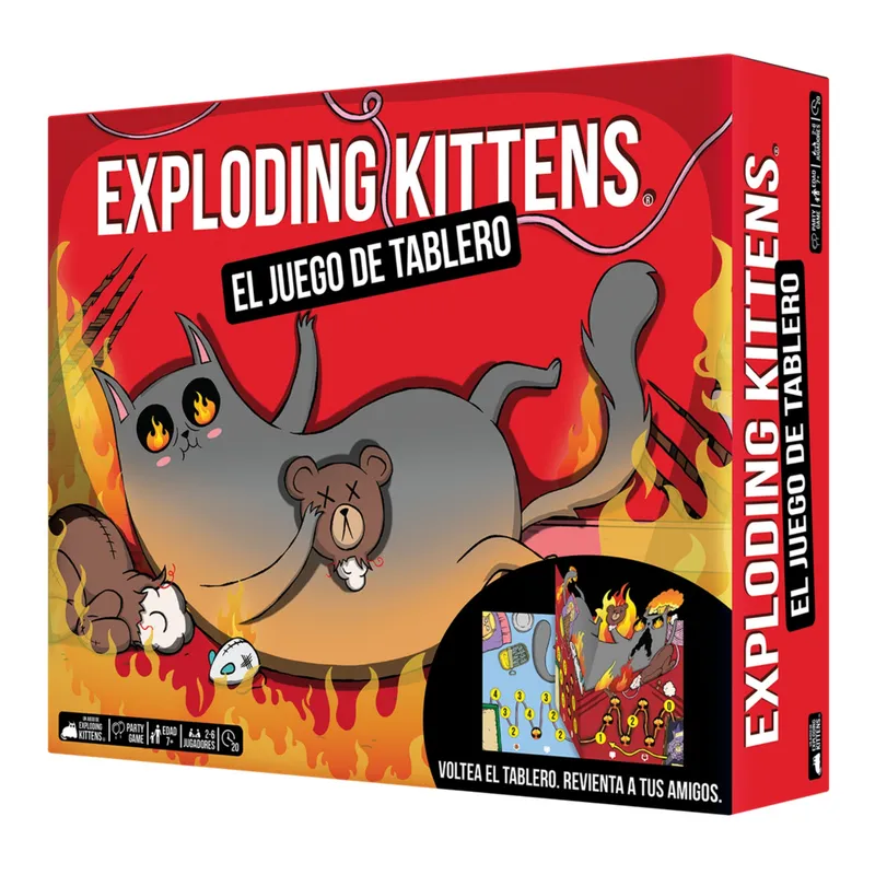 Exploding, Kittens, Brettspiel Exploding Kittens Brettspiel