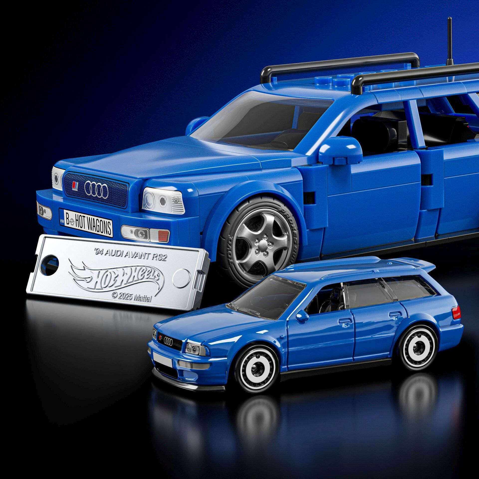 Produktfoto - Mattel - Hot Wheels Building SPEED SERIES AUDI - Modell MATTEL JGR28