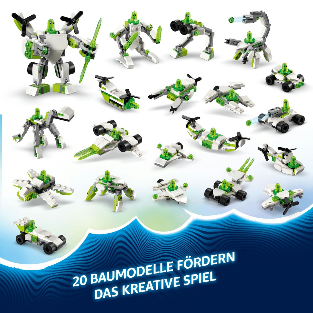LEGO® DREAMZzz™ 71487 Z-Blobs Roboter- und Fahrzeugabenteuer