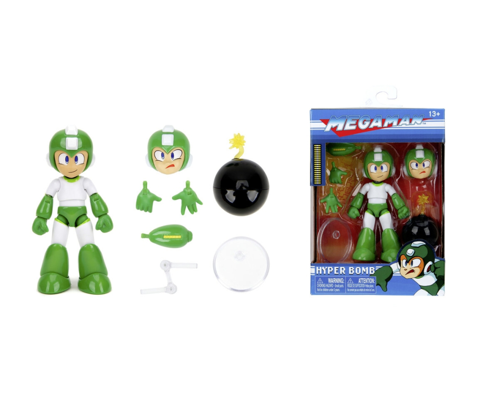 Jada Mega Man Hyper Bomb 4,5" Figure