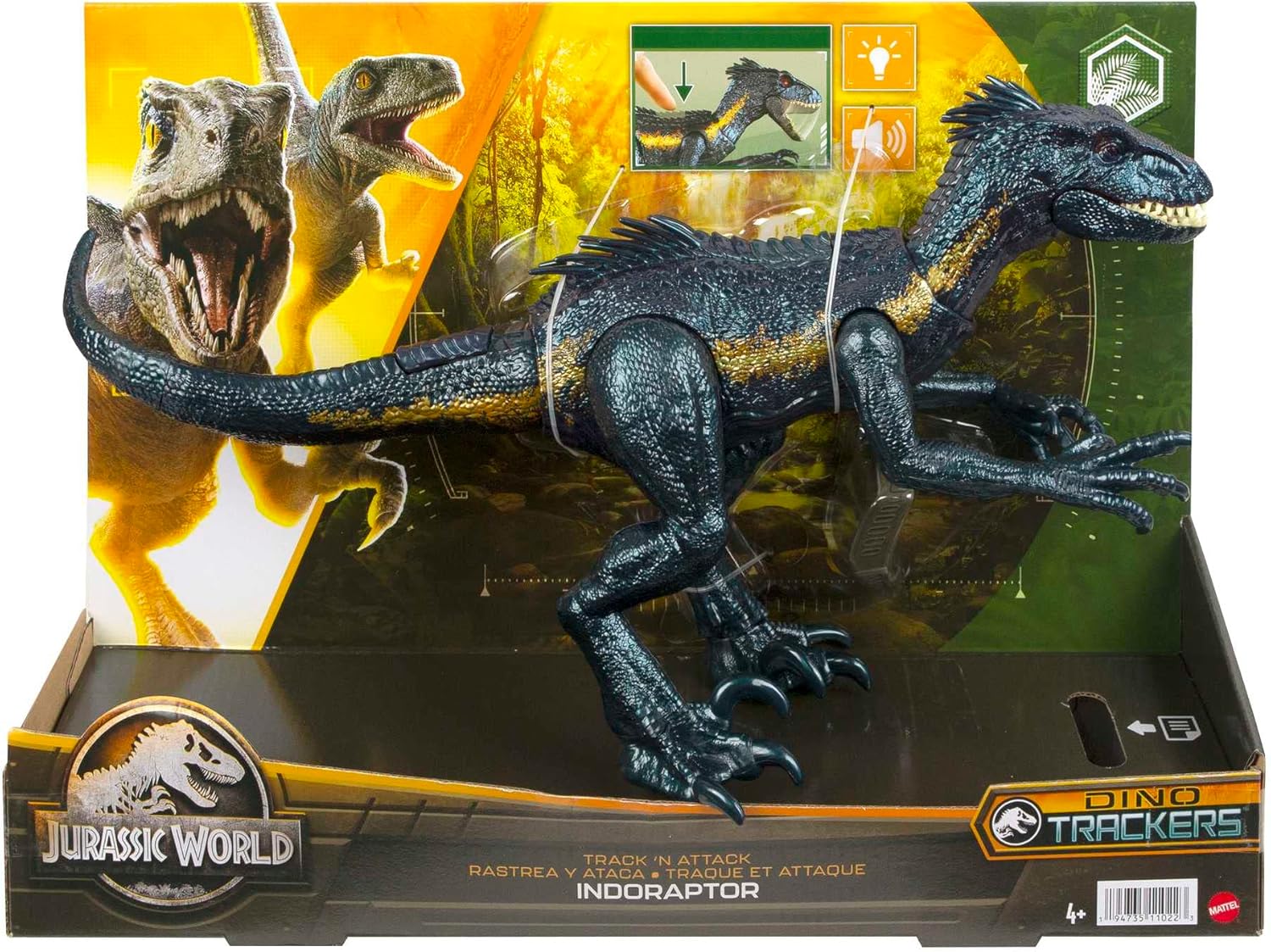 Jurassic World Track 'N Attack Indoraptor HKY12 Elektronik, Hardware, Tier, Dinosaurier, Reptil