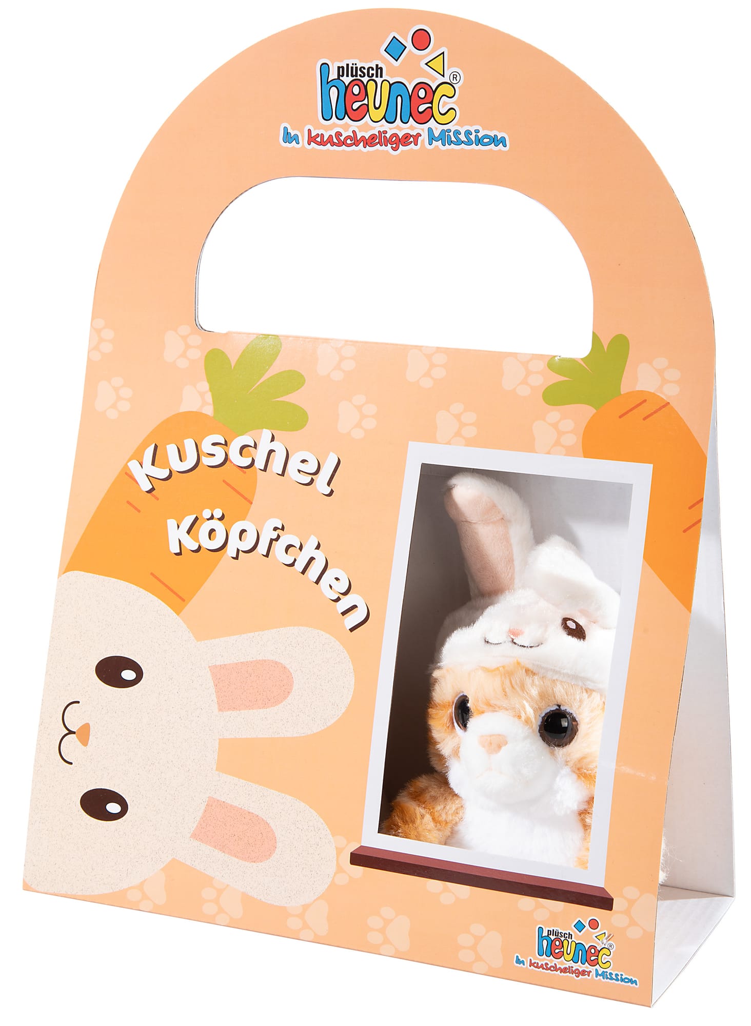 KUSCHELKÖPFCHEN Katze mit Hasenmütze 2