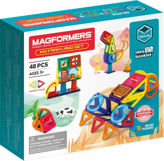 Magformers My Farm Land Set Spielbereich, Spielbereich