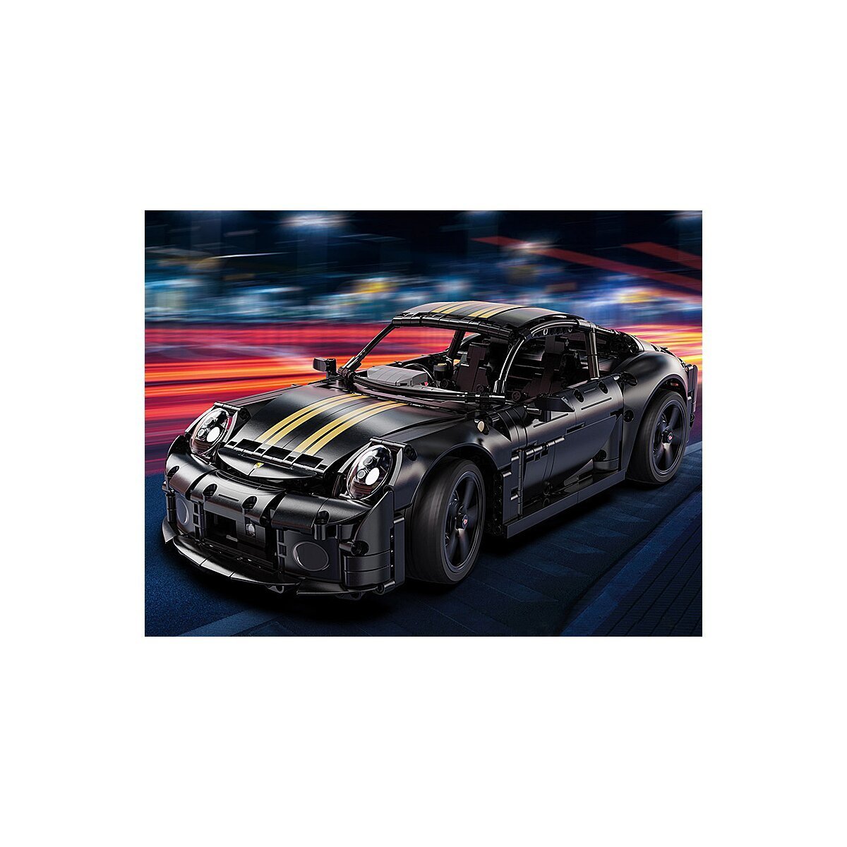 JAMARA CaDA RUF GT 1:10 schwarz Bricks ab 8 Jahren