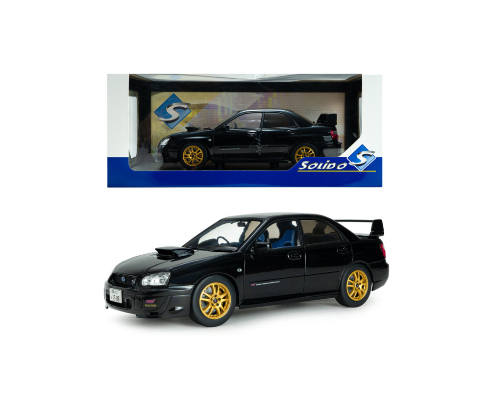 Solido 1:18 Subaru Impreza WRX STI schwarz Solido 1:18 Subaru Impreza WRX STI schwarz