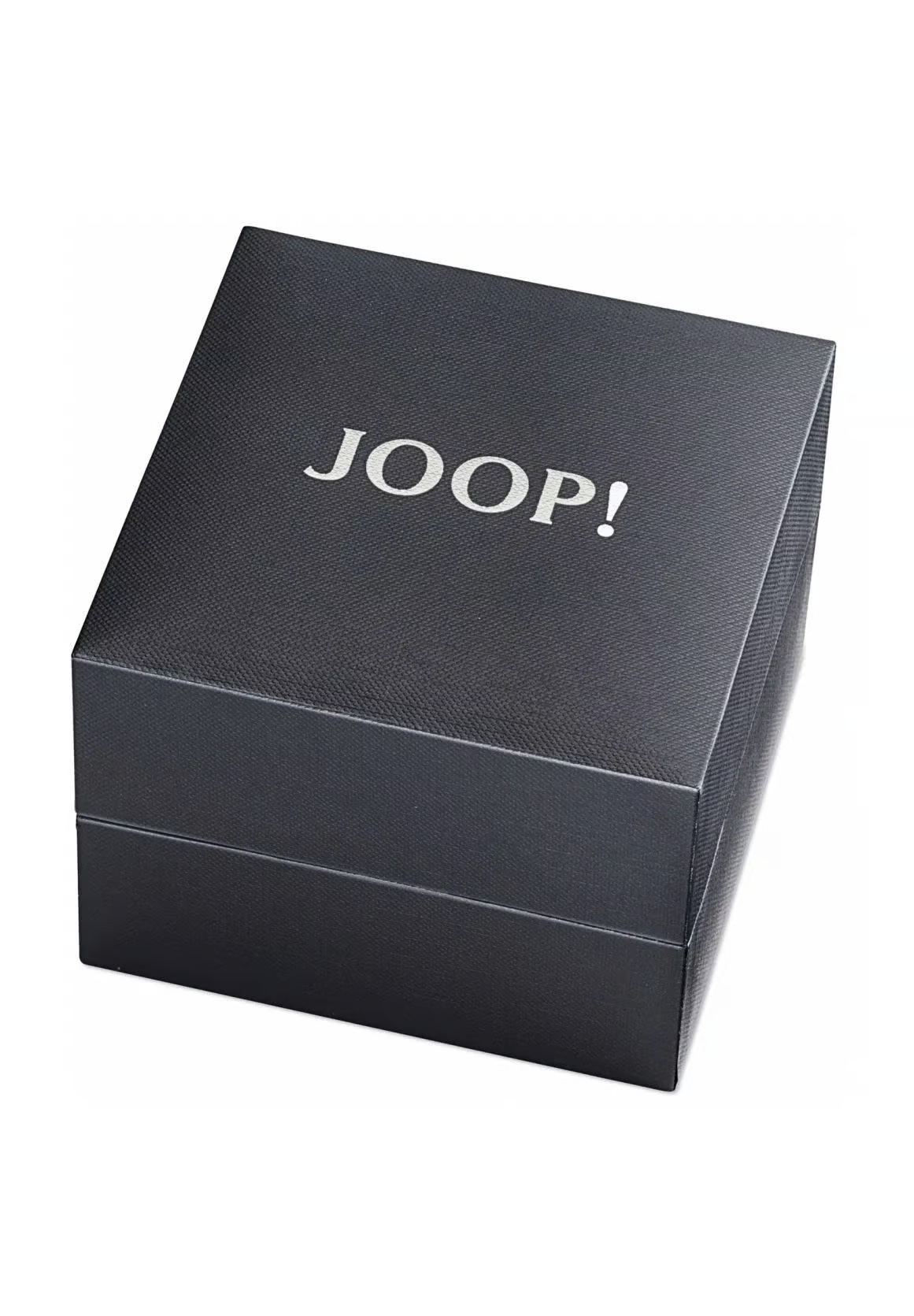 JOOP! Uhr - aus schwarzem Edelstahl, Perlmutt-Zifferblatt mit Regenbogeneffekt, Mesh-Armband, Citizen Miyota Uhrwerk, wasserdicht bis 5 bar, Damen
