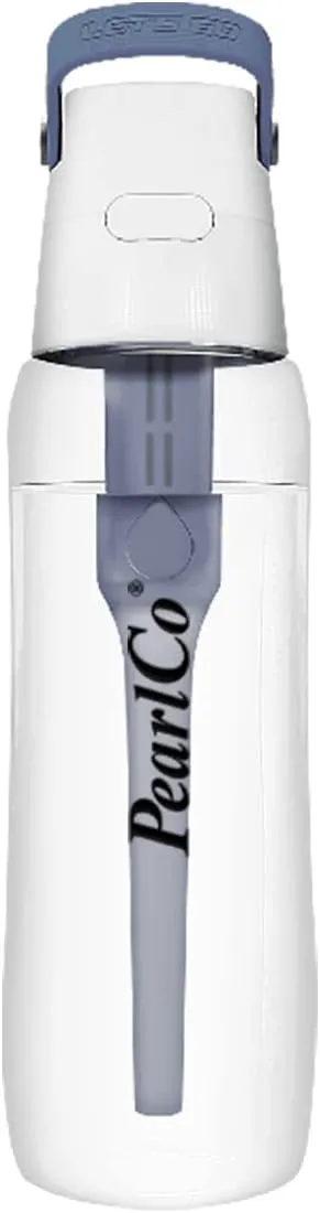 PEARLCO 221050 Trinkflasche SOLID mit Filter – 0,7 l – Anthrazit