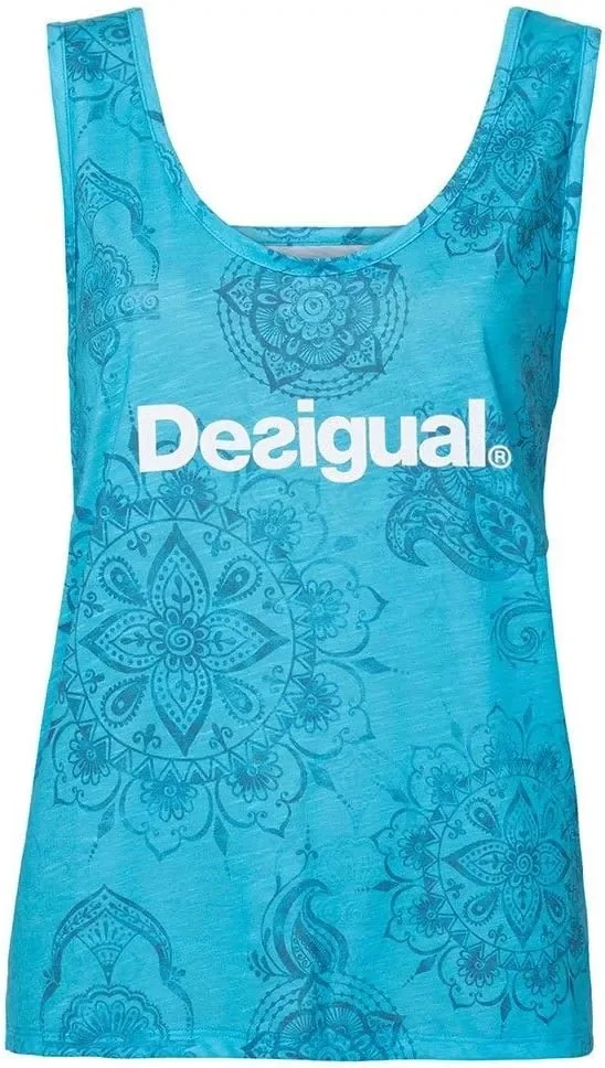 Desigual T-Shirt Oversize Hindi Dancer Gr. S 19SOTK18-7058 Desigual, T-Shirt, Oversize, Hindi, Dancer, Gr., S, 19SOTK18-7058/S