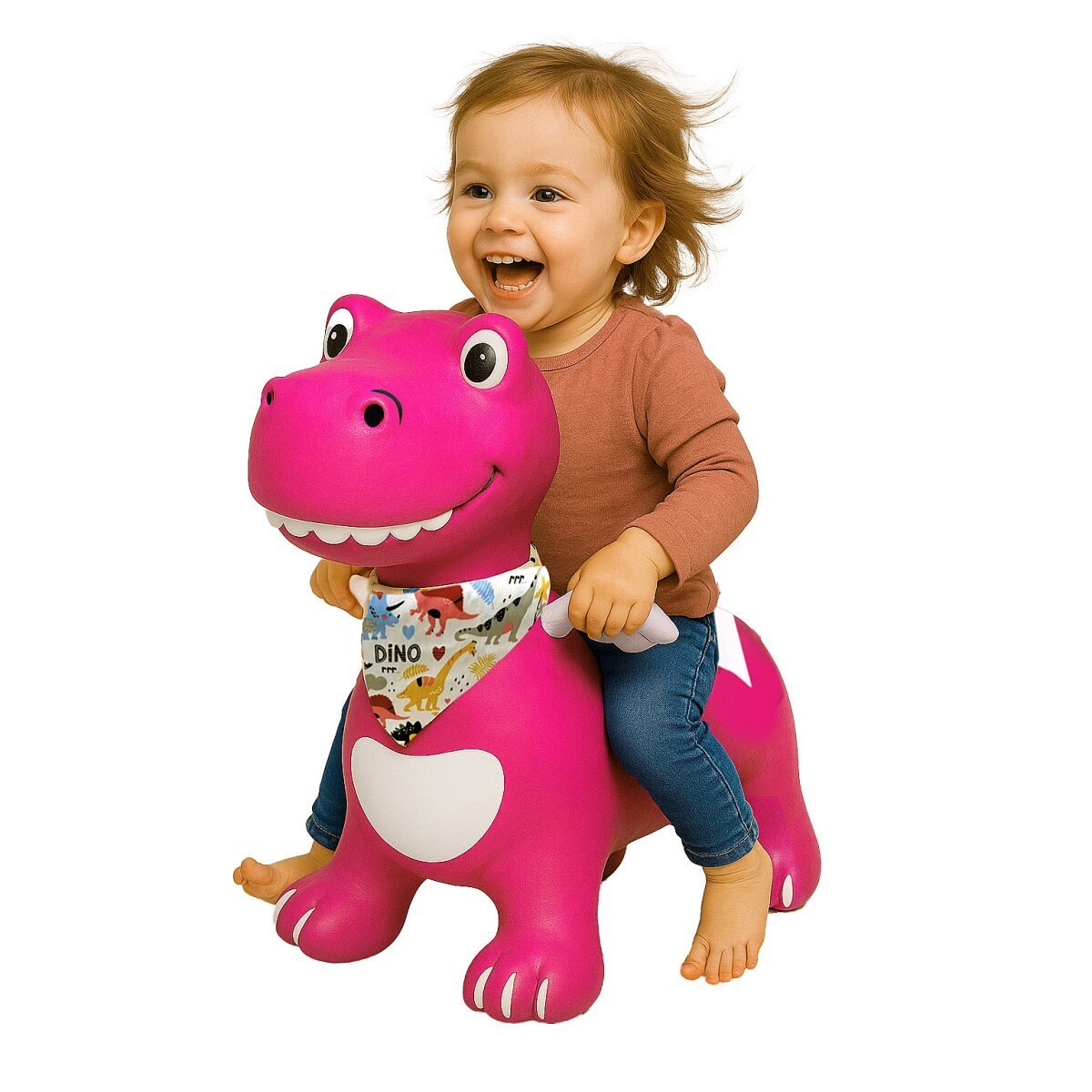 JAMARA Hüpftier Dino mit Flügel HoppyDoo pink mit Pumpe ab 12 Monaten JAMARA Hüpftier Dino mit Flügel HoppyDoo pink mit Pumpe ab 12 Monaten