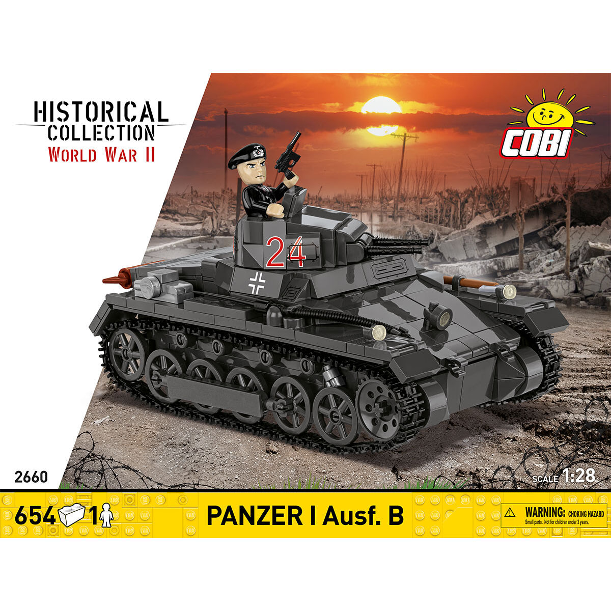 COBI 2660 - PANZER I AUSF.B - Bild 3 COBI 2660 - PANZER I AUSF.B - Bild 3