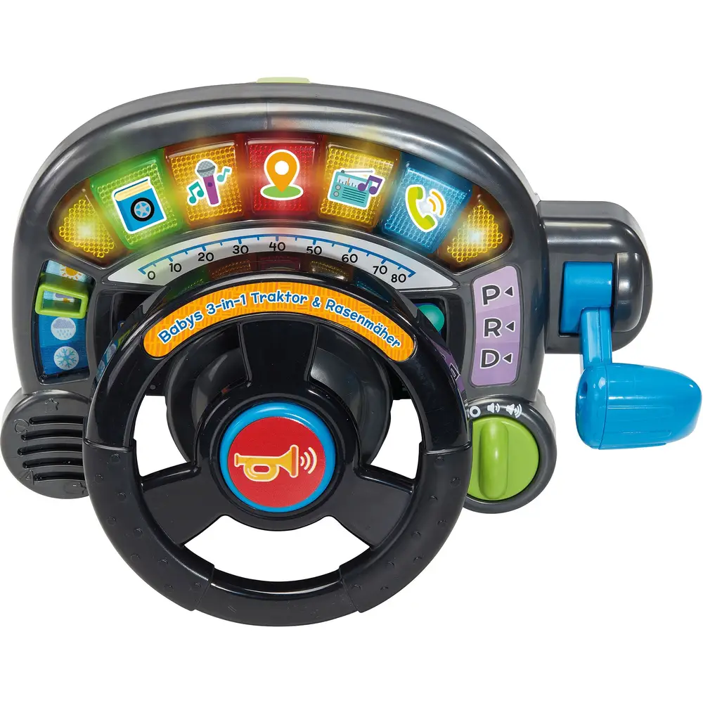 VTech Babys 3-in-1 Traktor & Rasenmäher VTech Babys 3-in-1 Traktor & Rasenmäher
