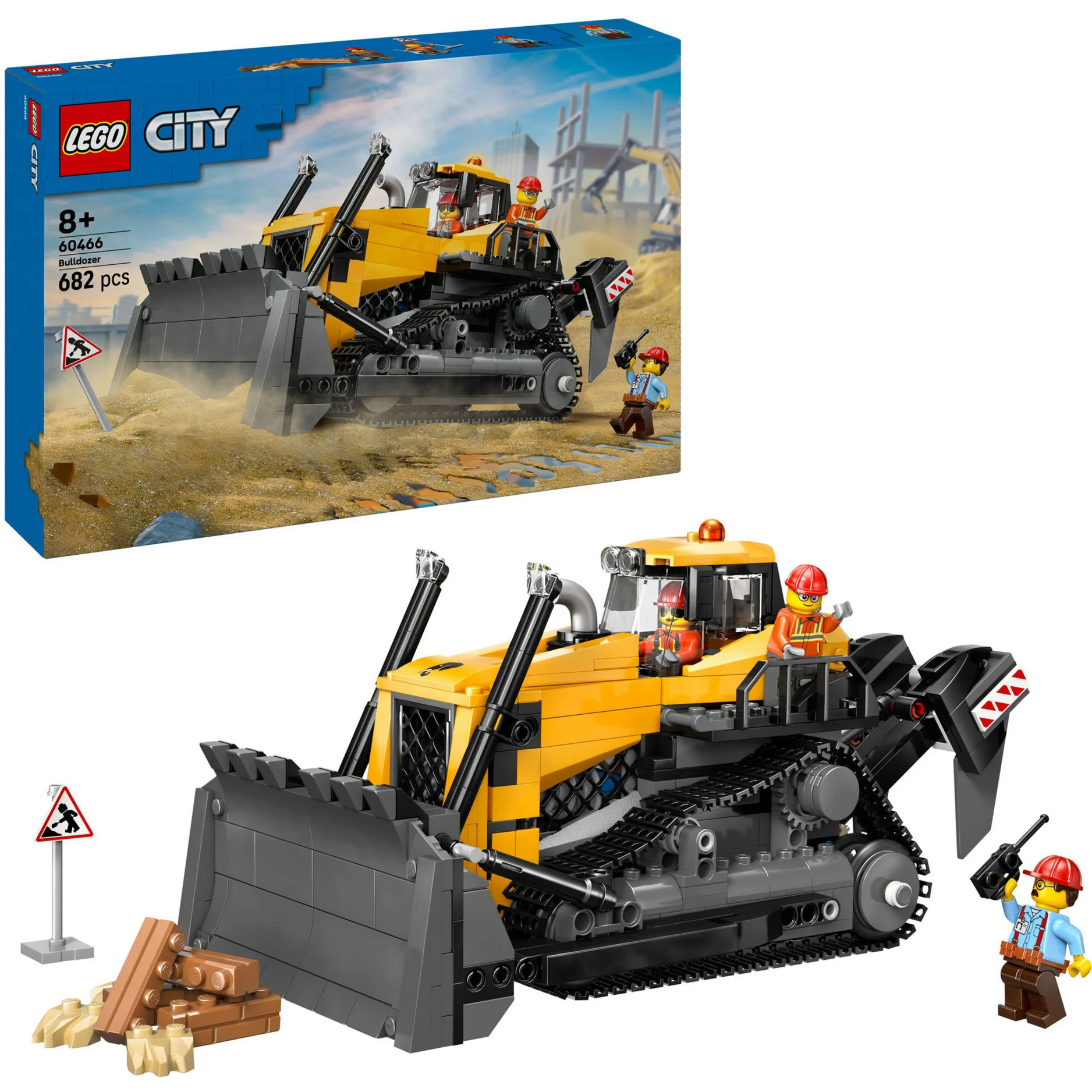 LEGO® City 60466 Gelber Bulldozer LEGO® City 60466 Gelber Bulldozer