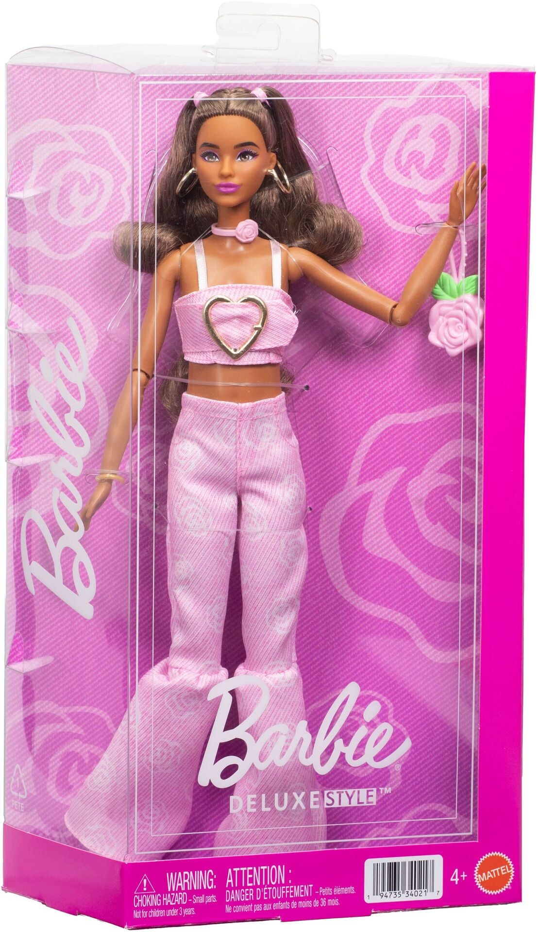 Barbie Deluxe Style - Flare Jeans - Mattel - MATTEL JJN72 Produktfoto - Mattel - Barbie Deluxe Style - Flare Jeans - Modell MATTEL JJN72 Produktbild fuer Online-Shop