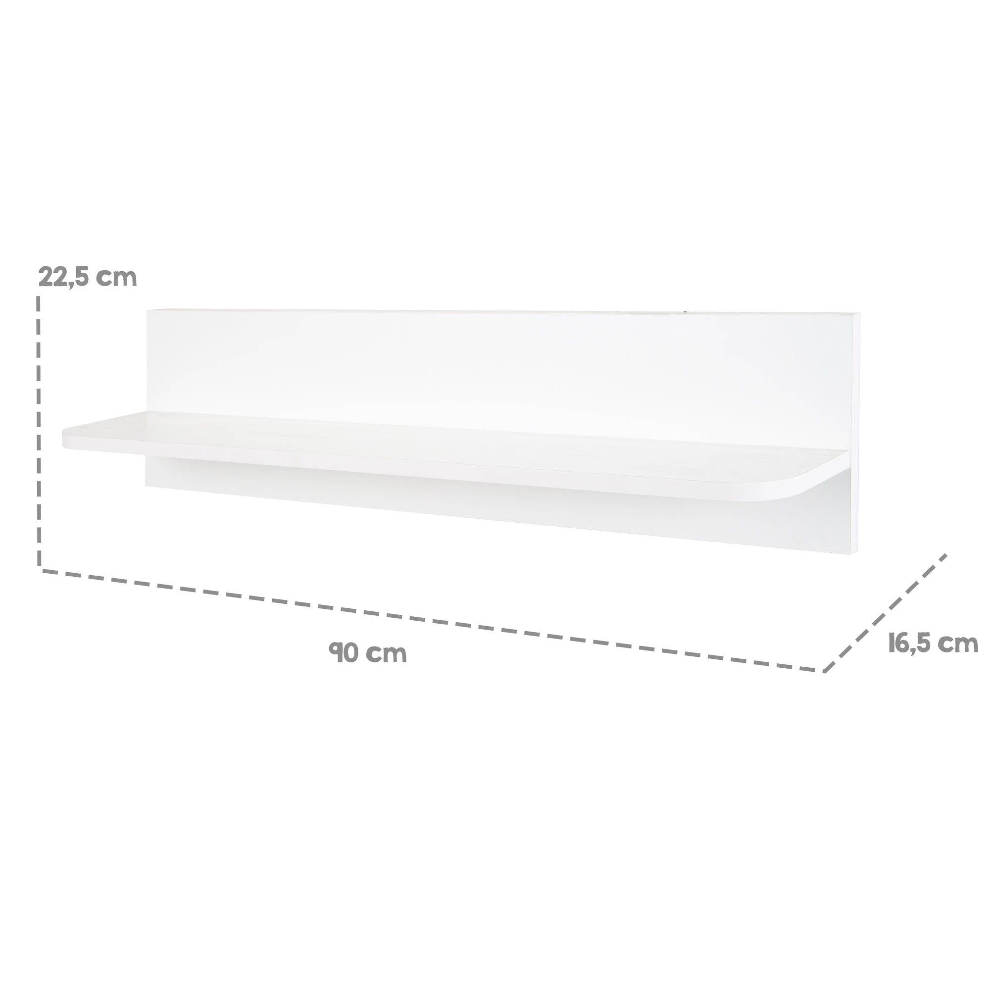 Roba 10051WE Universalwandregal Universal weiß - Produktbild 4