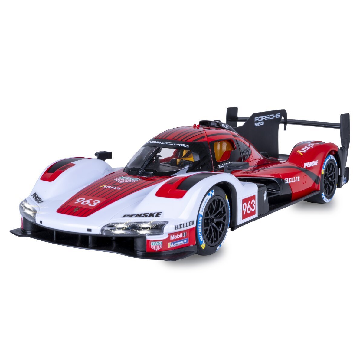 JAMARA Porsche 963 LMDH 1:14 rot 2,4GHz Tür manuell ab 6 Jahren