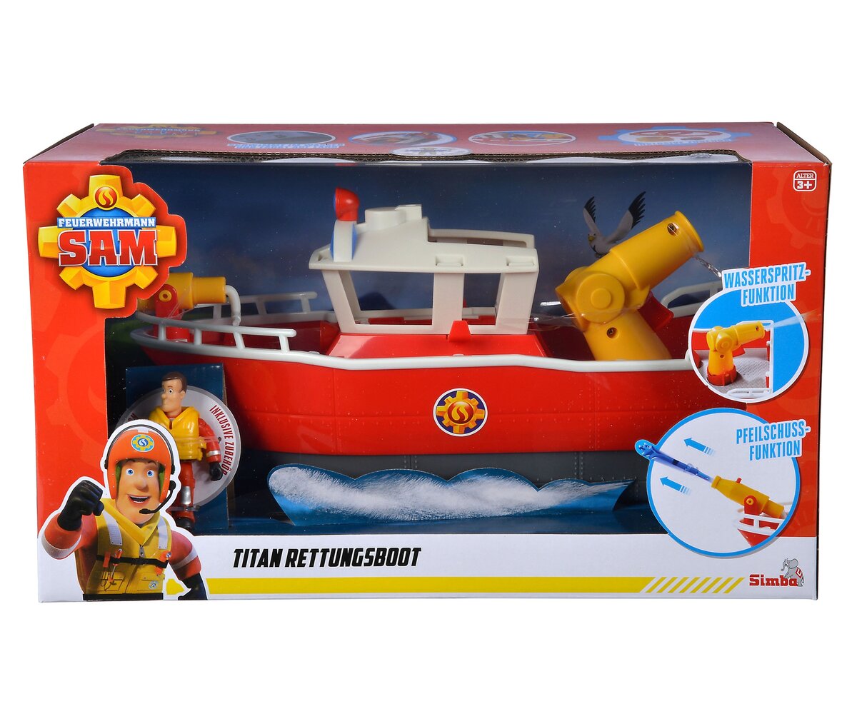 Sam, Titan, Feuerwehrboot, (109252580) Person, Kleidung, Weste, Gesicht, Kopf