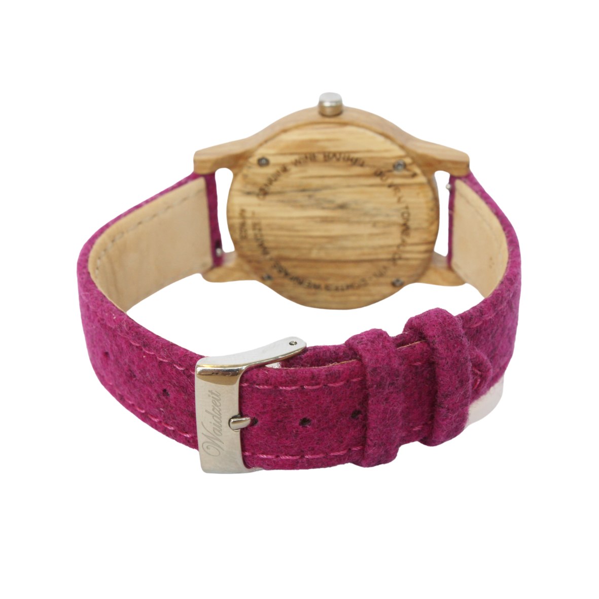 WAIDZEIT AWS0318LOPI Damenuhr Barrique Alpin weiß/pink WAIDZEIT AWS0318LOPI Damenuhr Barrique Alpin weiß/pink