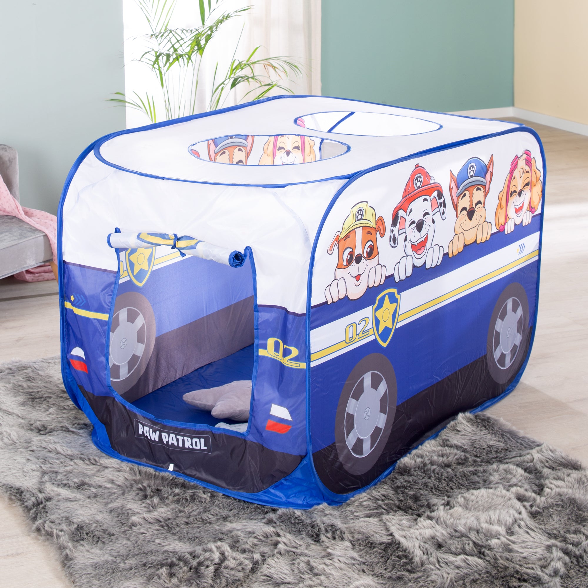 Roba 98353PW1 Pop Up Spielbus Paw Patrol blau – Spielen & Spaß - Bild 2 Roba 98353PW1 Pop Up Spielbus Paw Patrol blau – Spielen & Spaß - Produktbild 2