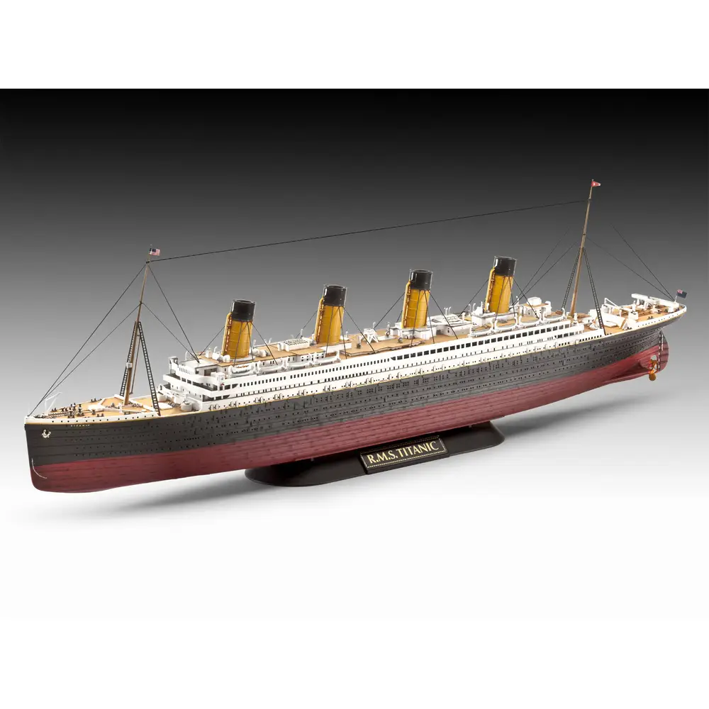 Revell 05727 Geschenk-Set R.M.S. Titanic Revell Modellbausatz mit Basiszubehör