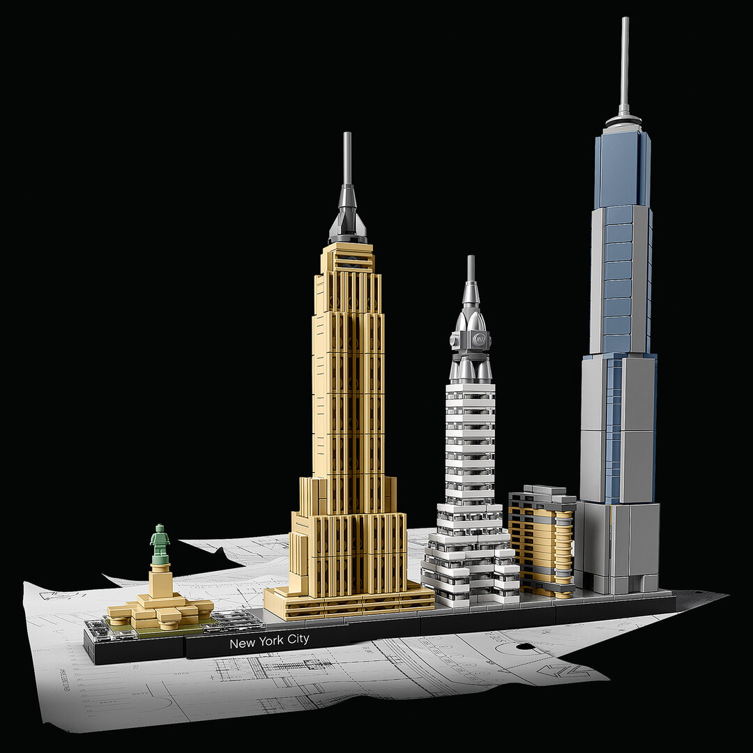 LEGO® Architecture New York City 21028 Stadt, Städtisch, Hochhaus, Turmspitze, Turm