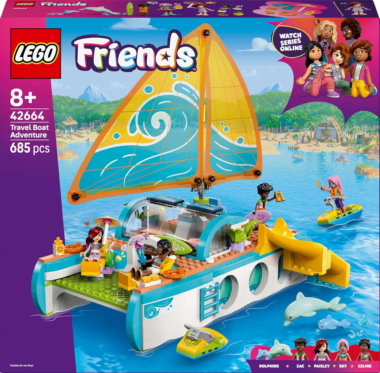 LEGO® Friends 42664 Segelabenteuer Person