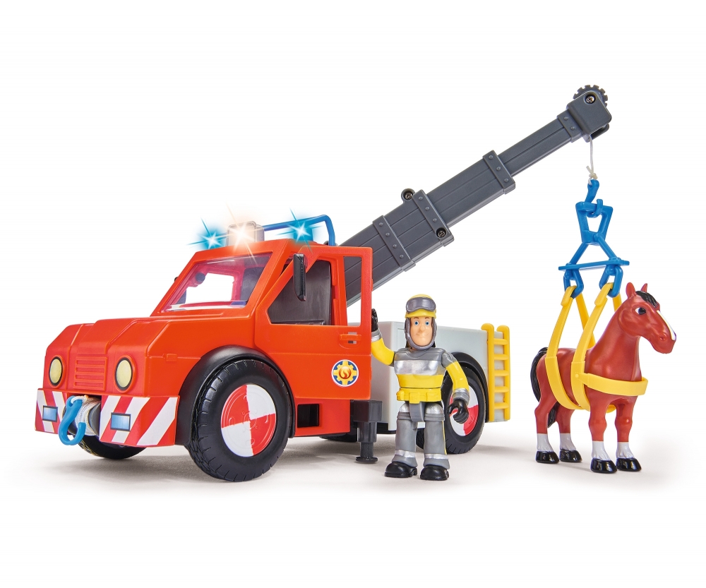 Fireman Sam Phoenix Mit Figur Und Pferd