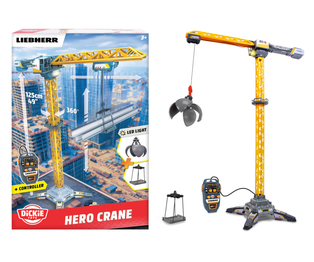 Dickie Toys Liebherr Hero Crane Dickie Toys Liebherr Hero Crane
