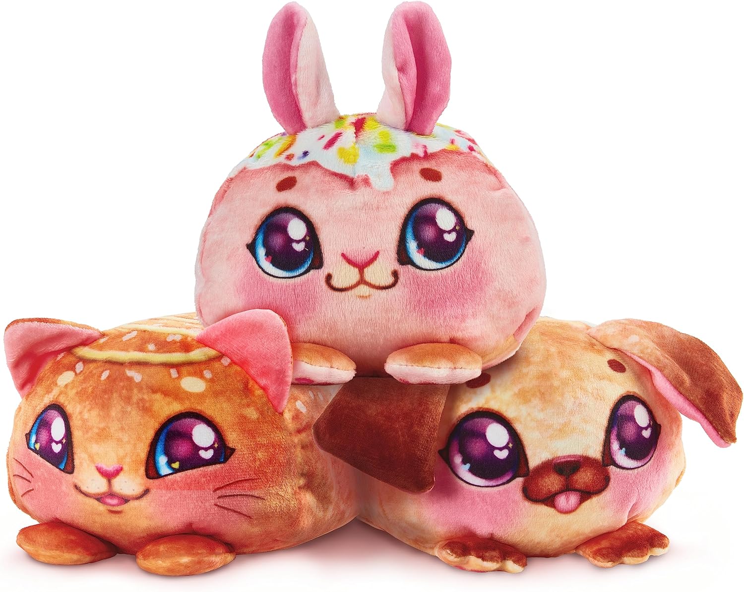 Cookeez Makery Pinker Backofen mit Kuchen, der sich in ein Plüschtier verwandelt Cookeez Makery Backofen in Pink Spielset zum Backen und Verwandeln von Kuchen in Plüschtiere