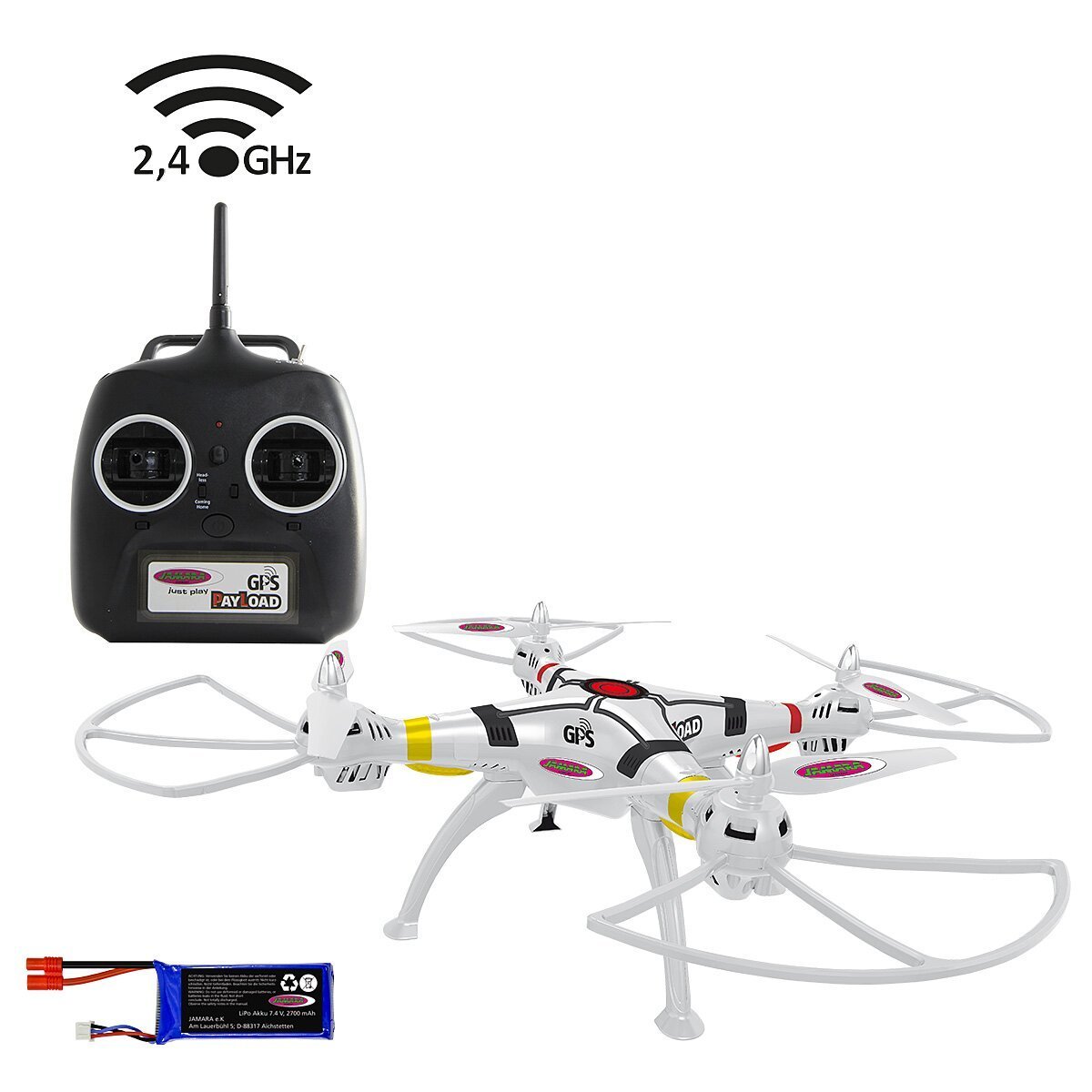 JAMARA Payload GPS Drone Altitude Coming Home ab 14 Jahren