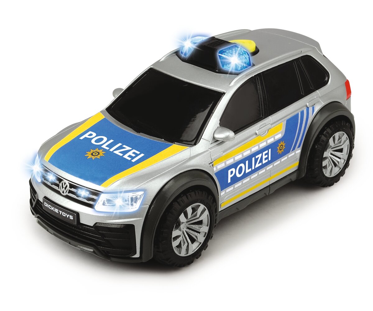 Dickie Toys VW Tiguan Police 203714013 Auto, Fahrzeug, Auto der Polizei, Maschine, Rad