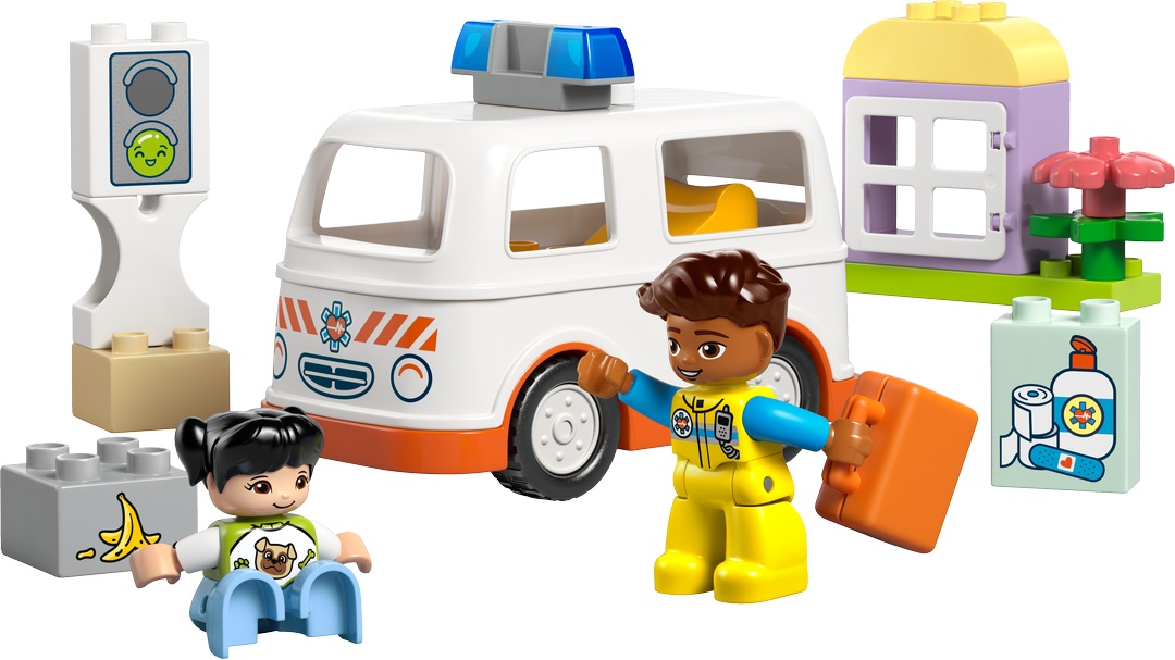 LEGO® DUPLO® Rettungswagen mit Fahrer 10447 LEGO® DUPLO® Rettungswagen mit Fahrer 10447