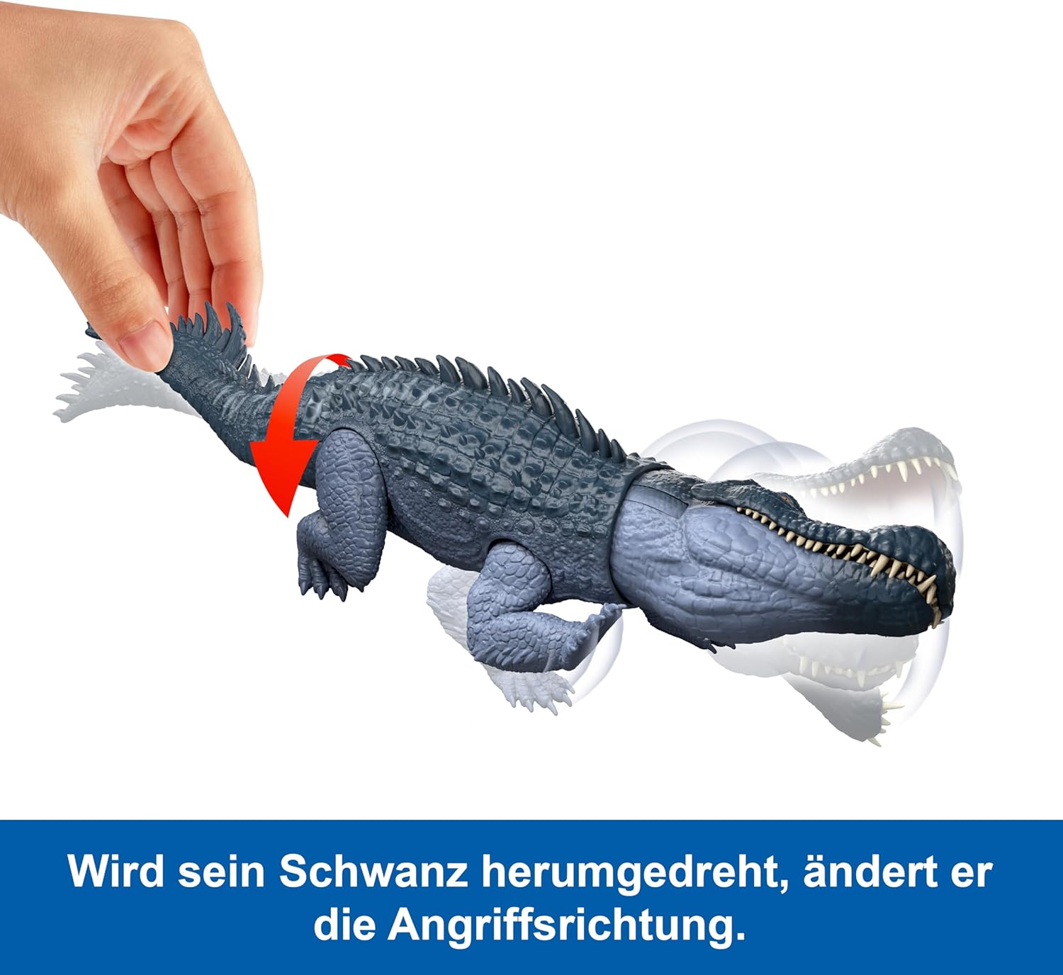 Jurassic World™ Gigantic Thrashers Purussaurus Tier, Dinosaurier, Reptil, Elektronik, Hardware
