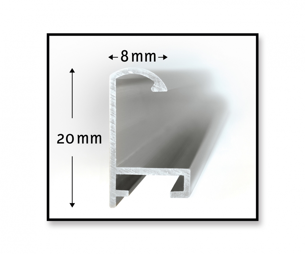 Schipper MNZ - Alurahmen Polyptychon Silber