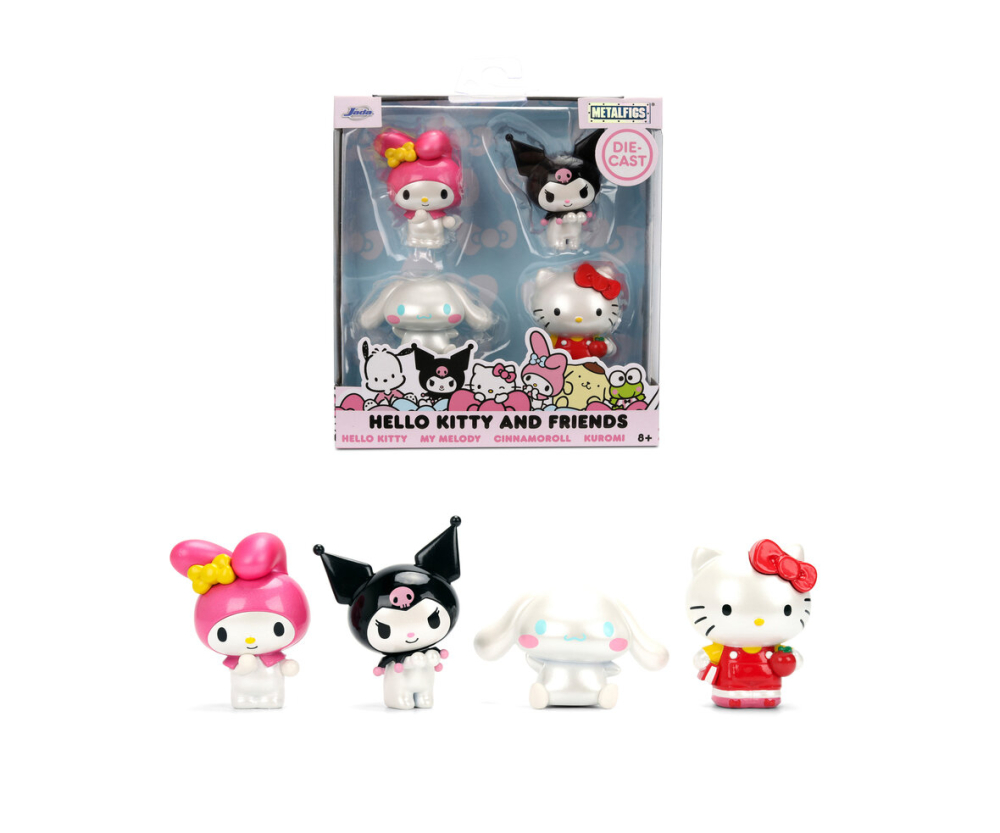 Jada Hello Kitty 4-Pack 2,5" Figures