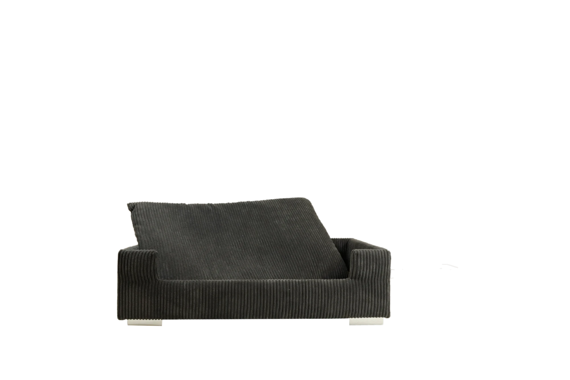 Rohrschneider RS 22340 Hundesofa gepolstert Cord – Sofa mit Wendekissen